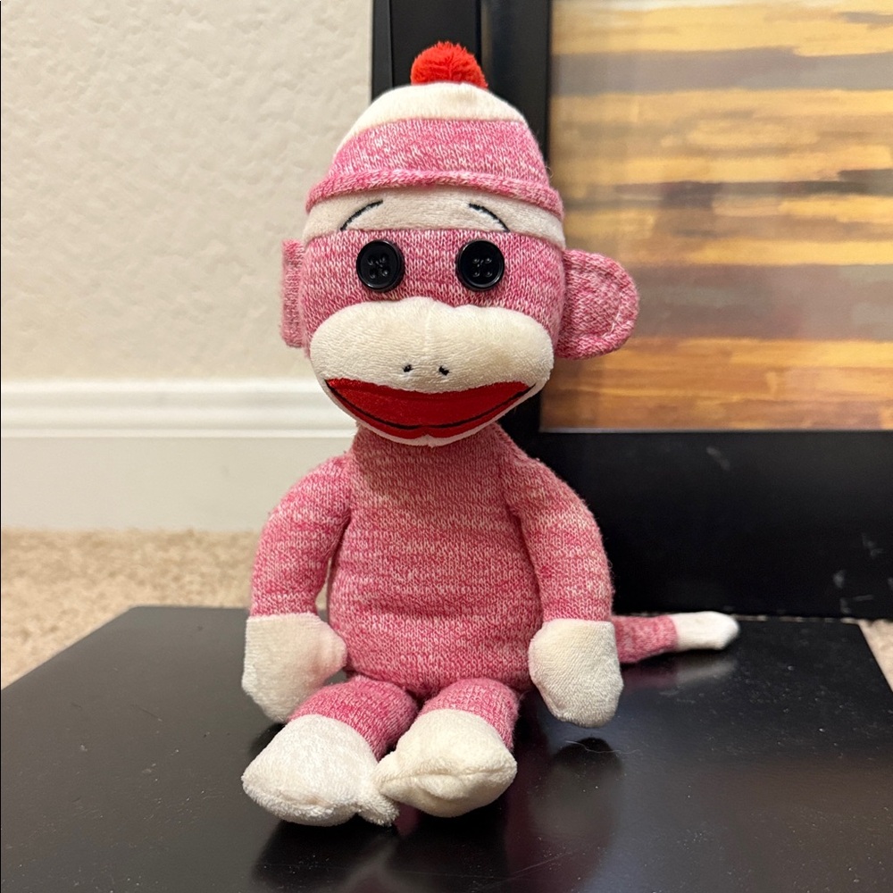 Ty Beanie Baby Socks the Sock Monkey (10 in)